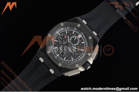 Audemars Piguet - AP ROO Chronograph Sec@12 26400AU 44mm CER/CER/RU Black APJF A3126 Mod