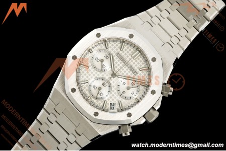 Audemars Piguet - Royal Oak 26240ST 41mm SS/SS White SWF Dial DDF DD4401 | 오데마 피게 - 로얄 오크 26240ST 41mm SS/SS 화이트 SWF 다이얼 DDF DD4401