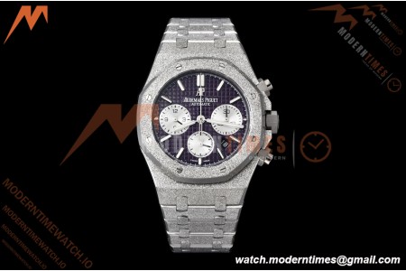 Audemars Piguet - Royal Oak Chrono 26331BC Frosted 41mm SS/SS Purple OMF Cal.2385 Mod