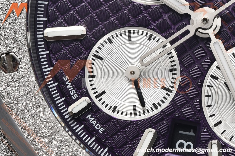 Audemars Piguet - Royal Oak Chrono 26331BC Frosted 41mm SS/SS Purple OMF Cal.2385 Mod