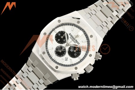Audemars Piguet - Royal Oak Chronograph 26331ST 41mm SS/SS White/Stk APSF A2385