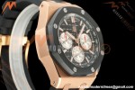 Audemars Piguet - Royal Oak Offshore Chronograph 43mm 26420RO RG/CER/RU Blk/Silv APPF Cal. 4401 Mod