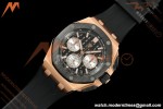 Audemars Piguet - Royal Oak Offshore Chronograph 43mm 26420RO RG/CER/RU Blk/Silv APPF Cal. 4401 Mod