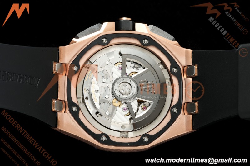 Audemars Piguet - Royal Oak Offshore Chronograph 43mm 26420RO RG/CER/RU Blk/Silv APPF Cal. 4401 Mod