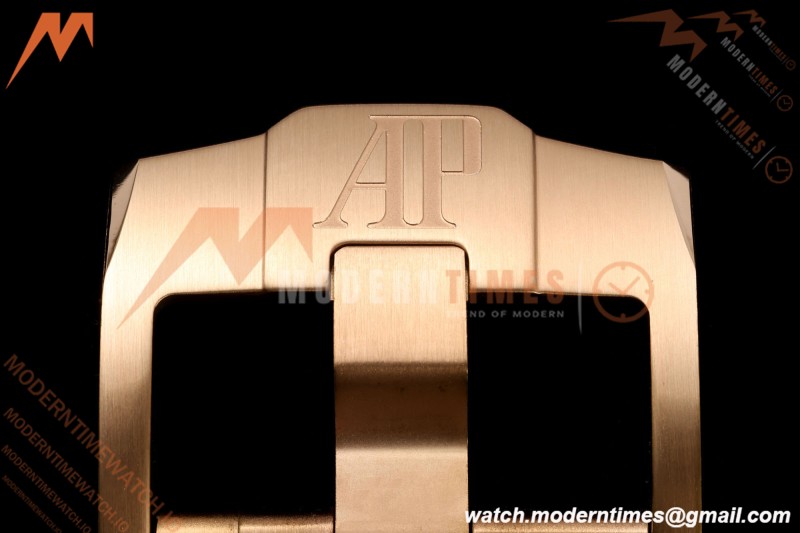 Audemars Piguet - Royal Oak Offshore Chronograph 43mm 26420OI RG/TI/NY Grey/Blk APPF Cal. 4401 Mod