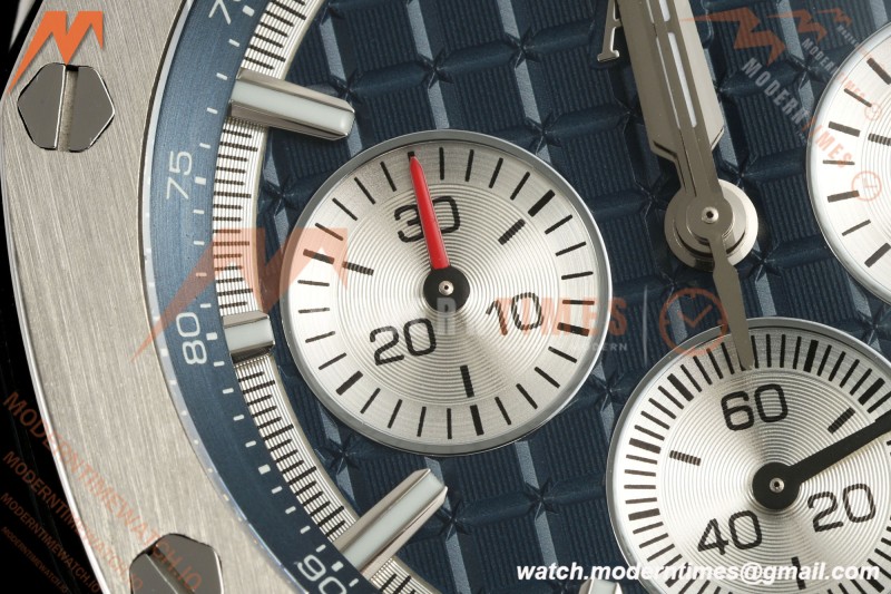 Audemars Piguet - Royal Oak Offshore Chronograph 43mm 26420TI TI/RU Blu/Silv APPF Cal. 4401 Mod
