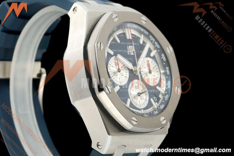 Audemars Piguet - Royal Oak Offshore Chronograph 43mm 26420TI TI/RU Blu/Silv APPF Cal. 4401 Mod