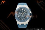 Audemars Piguet - Royal Oak Offshore Chronograph 43mm 26420SO SS/CER/NY Blue Dial APPF Cal. 4401 Mod | 오데마 피게 - 로얄 오크 오프쇼어 크로노그래프 43mm 26420SO SS/CER/NY 블루 다이얼 APPF Cal. 4401 Mod