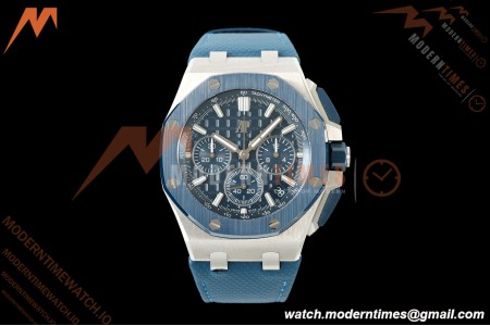 Audemars Piguet - Royal Oak Offshore Chronograph 43mm 26420SO SS/CER/NY Blue Dial APPF Cal. 4401 Mod | 오데마 피게 - 로얄 오크 오프쇼어 크로노그래프 43mm 26420SO SS/CER/NY 블루 다이얼 APPF Cal. 4401 Mod