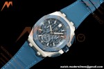 Audemars Piguet - Royal Oak Offshore Chronograph 43mm 26420SO SS/CER/NY Blue Dial APPF Cal. 4401 Mod | 오데마 피게 - 로얄 오크 오프쇼어 크로노그래프 43mm 26420SO SS/CER/NY 블루 다이얼 APPF Cal. 4401 Mod