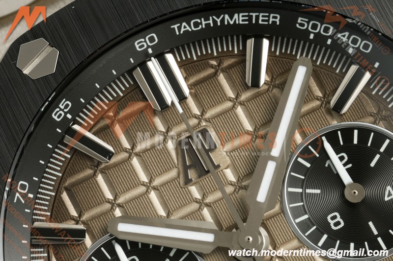 Audemars Piguet - Royal Oak Offshore Chronograph 43mm 26420SO SS/CER/RU Brn/Blk APPF Cal. 4401 Mod