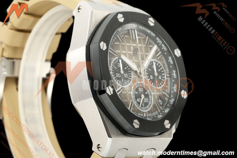 Audemars Piguet - Royal Oak Offshore Chronograph 43mm 26420SO SS/CER/RU Brn/Blk APPF Cal. 4401 Mod