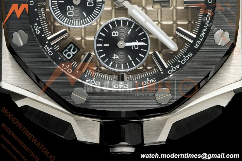 Audemars Piguet - Royal Oak Offshore Chronograph 43mm 26420SO SS/CER/RU Brn/Blk APPF Cal. 4401 Mod