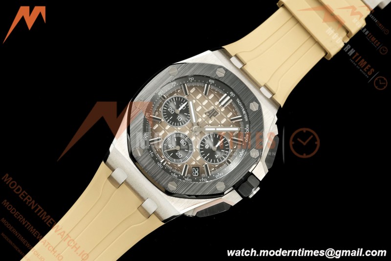 Audemars Piguet - Royal Oak Offshore Chronograph 43mm 26420SO SS/CER/RU Brn/Blk APPF Cal. 4401 Mod