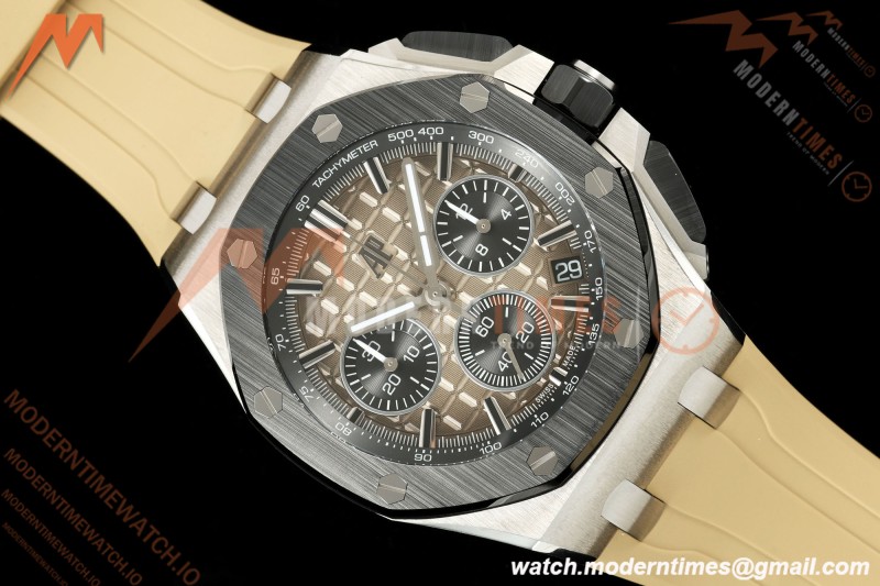 Audemars Piguet - Royal Oak Offshore Chronograph 43mm 26420SO SS/CER/RU Brn/Blk APPF Cal. 4401 Mod