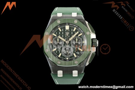 Audemars Piguet - Royal Oak Offshore Chronograph 43mm 26420CE CER/NY Green Dial APPF Cal. 4401 Mod