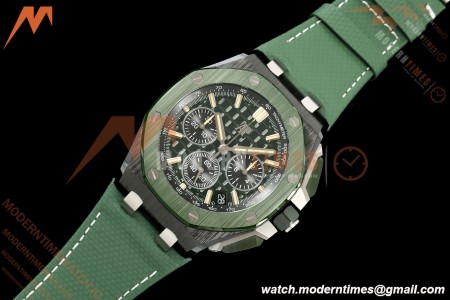 Audemars Piguet - Royal Oak Offshore Chronograph 43mm 26420CE CER/NY Green Dial APPF Cal. 4401 Mod