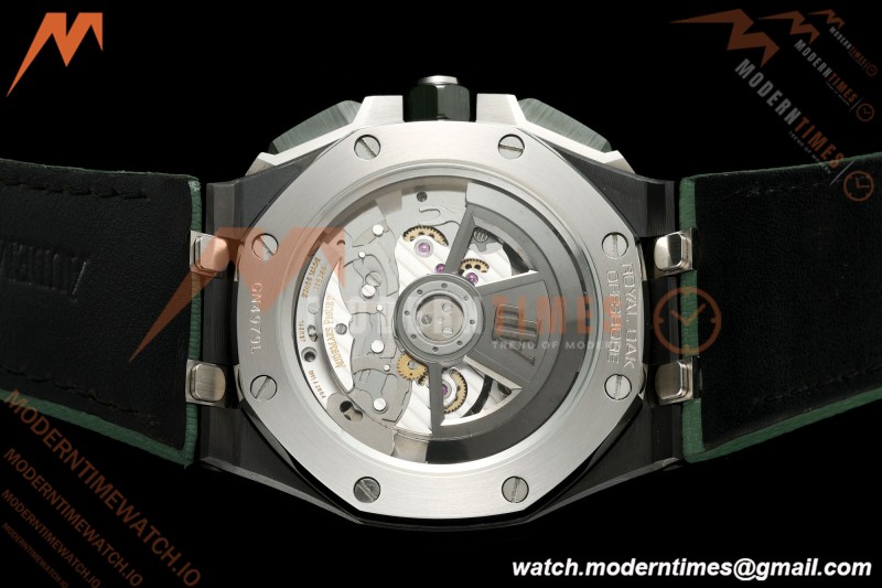 Audemars Piguet - Royal Oak Offshore Chronograph 43mm 26420CE CER/NY Green Dial APPF Cal. 4401 Mod