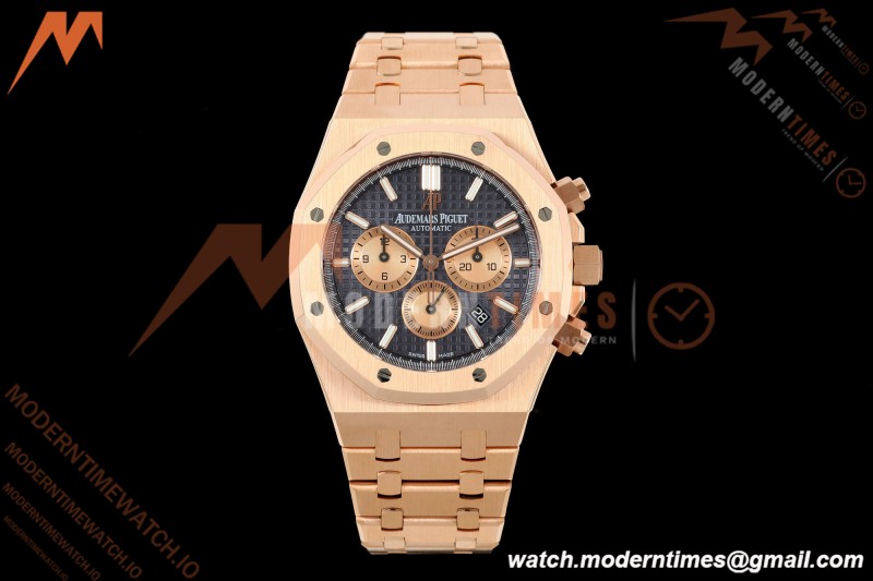 Audemars Piguet - Royal Oak Chronograph 26331OR RG/RG Blue/Stk APWF A2385 | 오데마 피게 - 로얄 오크 크로노그래프 26331OR RG/RG 블루/Stk APWF A2385