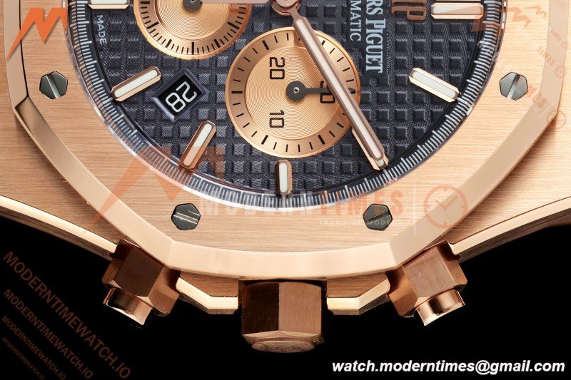 Audemars Piguet - Royal Oak Chronograph 26331OR RG/RG Blue/Stk APWF A2385 | 오데마 피게 - 로얄 오크 크로노그래프 26331OR RG/RG 블루/Stk APWF A2385