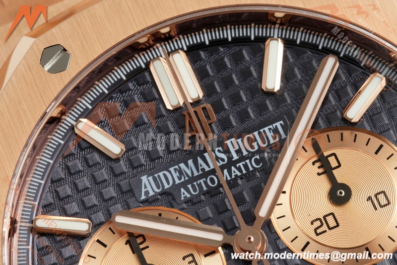 Audemars Piguet - Royal Oak Chronograph 26331OR RG/RG Blue/Stk APWF A2385 | 오데마 피게 - 로얄 오크 크로노그래프 26331OR RG/RG 블루/Stk APWF A2385