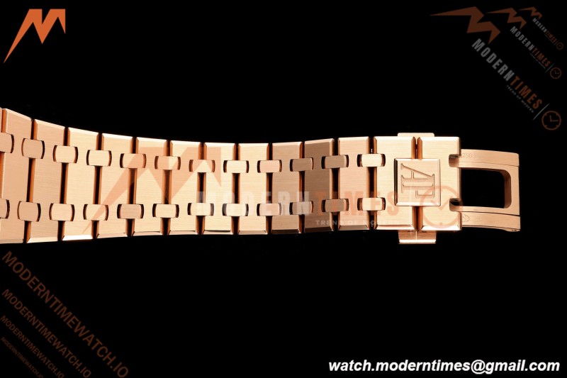 Audemars Piguet - Royal Oak Chronograph 26331OR RG/RG Brn/Stk APWF A2385