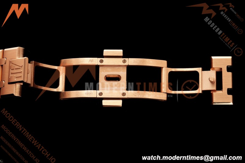 Audemars Piguet - Royal Oak Chronograph 26331OR RG/RG Brn/Stk APWF A2385