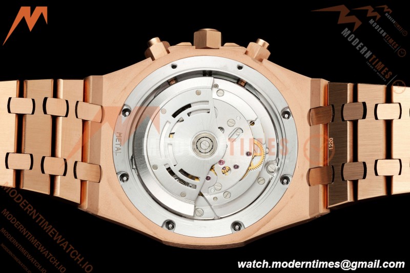 Audemars Piguet - Royal Oak Chronograph 26331OR RG/RG Brn/Stk APWF A2385