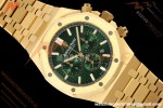 Audemars Piguet - Royal Oak Chronograph 26331BA YG/YG Grn/Stk APWF A2385