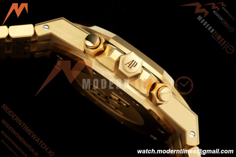 Audemars Piguet - Royal Oak Chronograph 26331BA YG/YG Grn/Stk APWF A2385