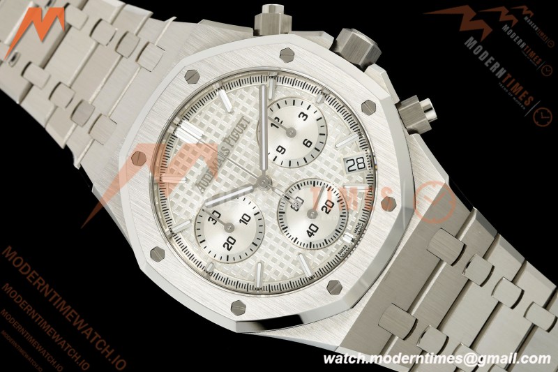 Audemars Piguet - Royal Oak 26240ST 41mm SS/SS White Dial TOP DD4401 | 오데마 피게 - 로얄 오크 26240ST 41mm SS/SS 화이트 다이얼 TOP DD4401