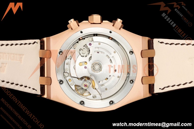 Audemars Piguet - Royal Oak Chronograph 26331OR RG/LE Brn/Stk APWF A2385