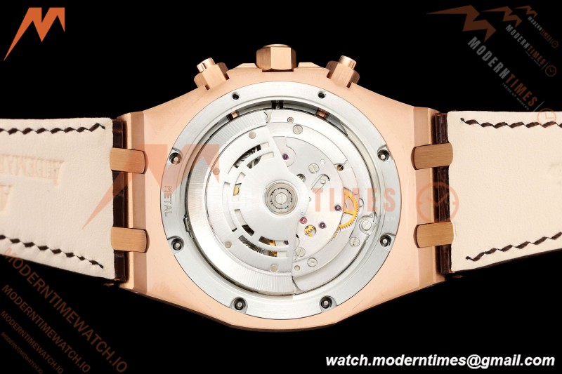 Audemars Piguet - Royal Oak Chronograph 26331OR RG/LE Brn/Stk APWF A2385