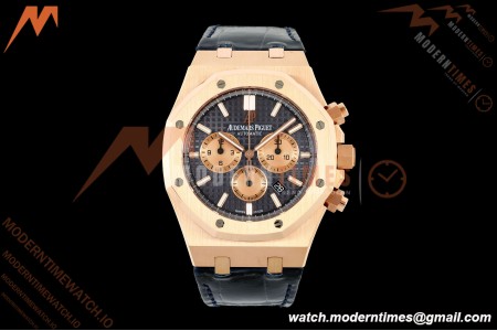 Audemars Piguet - Royal Oak Chronograph 26331OR RG/LE Blu/Stk APWF A2385