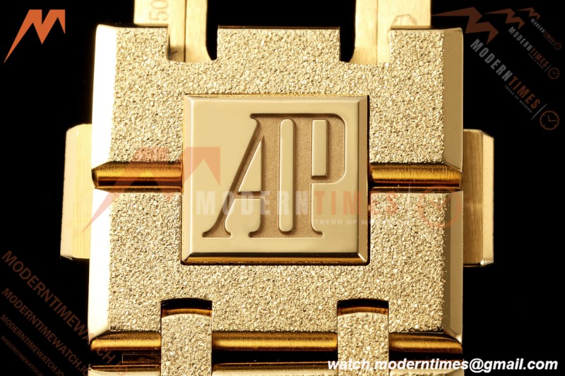 Audemars Piguet - Royal Oak Chrono 26240BA Gain Weight 41mm Frosted YG/YG SWF Gold Dial DDF DD4401