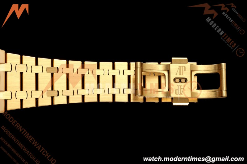 Audemars Piguet - Royal Oak Chrono 26240BA Gain Weight 41mm Frosted YG/YG SWF Gold Dial DDF DD4401