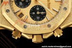 Audemars Piguet - Royal Oak Chrono 26240BA Gain Weight 41mm Frosted YG/YG SWF Gold Dial DDF DD4401