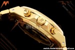 Audemars Piguet - Royal Oak Chrono 26240BA Gain Weight 41mm Frosted YG/YG SWF Gold Dial DDF DD4401