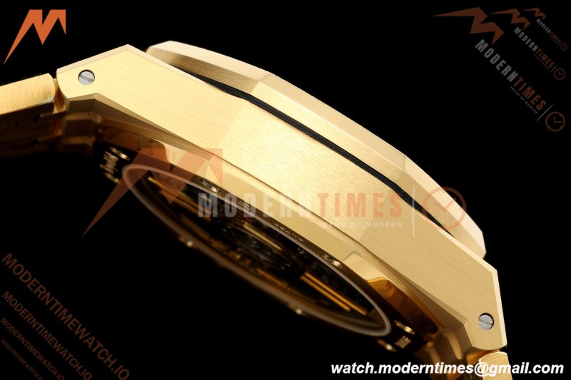 Audemars Piguet - Royal Oak Chrono 26240BA Gain Weight 41mm Frosted YG/YG SWF Gold Dial DDF DD4401