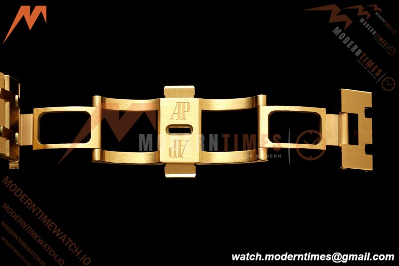 Audemars Piguet - Royal Oak Chrono 26240BA Gain Weight 41mm YG/YG SWF Smoked Gold Dial DDF DD4401