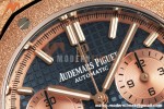 Audemars Piguet - Royal Oak Chrono 26239OR Gain Weight 41mm Frosted RG/RG SWF Blue Dial DDF DD4401 | 오데마 피게 - 로얄 오크 크로노 26239OR 게인 웨이트 41mm 프로스티드 RG/RG SWF 블루 다이얼 DDF DD4401