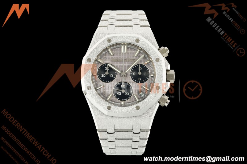 Audemars Piguet - Royal Oak Chrono 26240BC Gain Weight 41mm Frosted SS/SS SWF Grey Dial DDF DD4401 | 오데마 피게 - 로얄 오크 크로노 26240BC 게인 웨이트 41mm 프로스티드 SS/SS SWF 그레이 다이얼 DDF DD4401