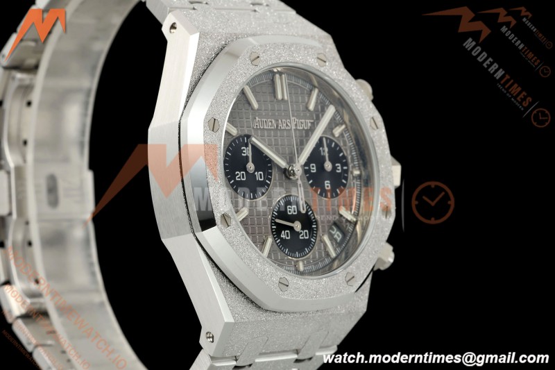 Audemars Piguet - Royal Oak Chrono 26240BC Gain Weight 41mm Frosted SS/SS SWF Grey Dial DDF DD4401 | 오데마 피게 - 로얄 오크 크로노 26240BC 게인 웨이트 41mm 프로스티드 SS/SS SWF 그레이 다이얼 DDF DD4401