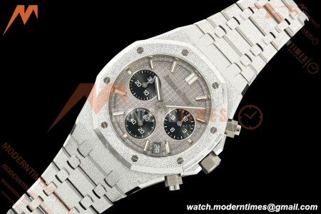 Audemars Piguet - Royal Oak Chrono 26240BC Gain Weight 41mm Frosted SS/SS SWF Grey Dial DDF DD4401