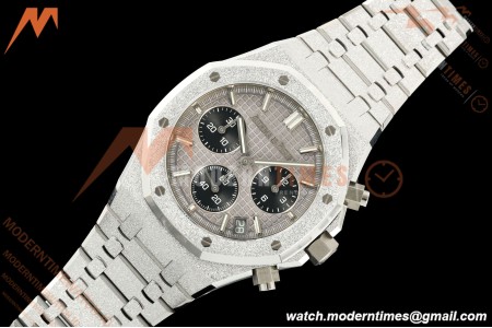 Audemars Piguet - Royal Oak Chrono 26240BC Gain Weight 41mm Frosted SS/SS SWF Grey Dial DDF DD4401 | 오데마 피게 - 로얄 오크 크로노 26240BC 게인 웨이트 41mm 프로스티드 SS/SS SWF 그레이 다이얼 DDF DD4401