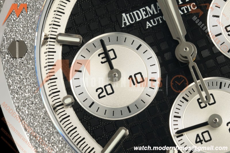 Audemars Piguet - Royal Oak Chrono 26239BC Gain Weight 41mm Frosted SS/SS SWF Black Dial DDF DD4401