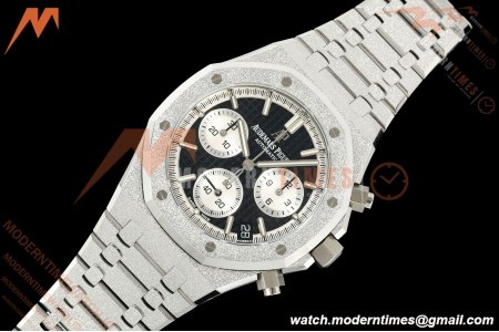 Audemars Piguet - Royal Oak Chrono 26239BC Gain Weight 41mm Frosted SS/SS SWF Black Dial DDF DD4401 | 오데마 피게 - 로얄 오크 크로노 26239BC 게인 웨이트 41mm 프로스티드 SS/SS SWF 블랙 다이얼 DDF DD4401