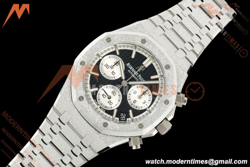 Audemars Piguet - Royal Oak Chrono 26239BC Gain Weight 41mm Frosted SS/SS SWF Black Dial DDF DD4401