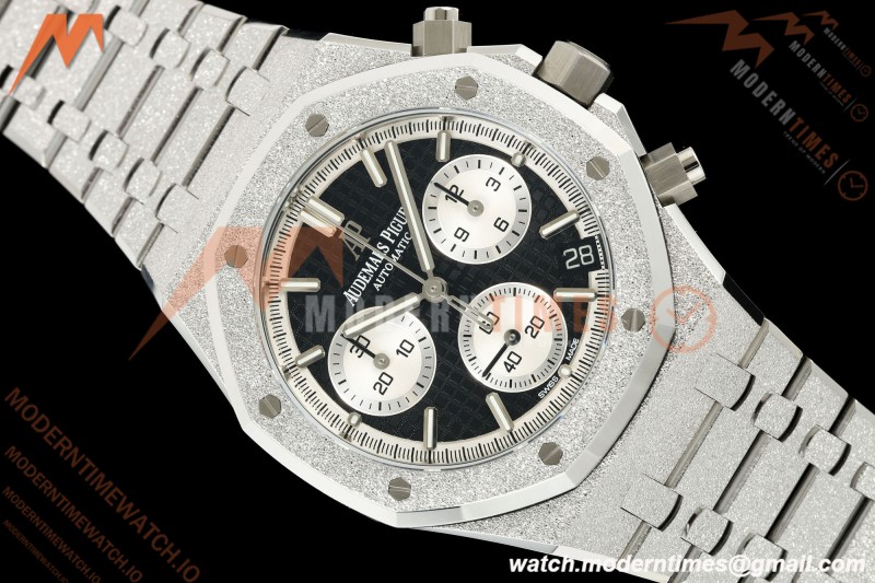 Audemars Piguet - Royal Oak Chrono 26239BC Gain Weight 41mm Frosted SS/SS SWF Black Dial DDF DD4401