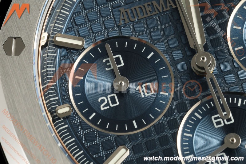 Audemars Piguet - Royal Oak 26240ST Gain Weight 41mm SS/RU Blue SWF Dial DDF DD4401 | 오데마 피게 - 로얄 오크 26240ST 게인 웨이트 41mm SS/RU 블루 SWF 다이얼 DDF DD4401